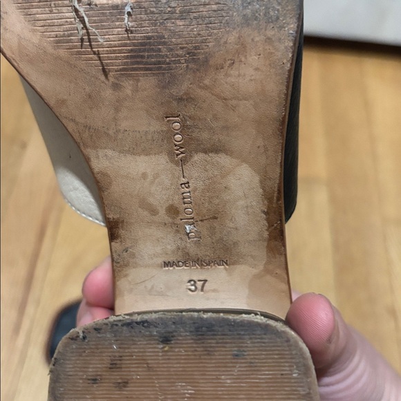 PALOMA WOOL balance yin yang heeled mules - Picture 7 of 11